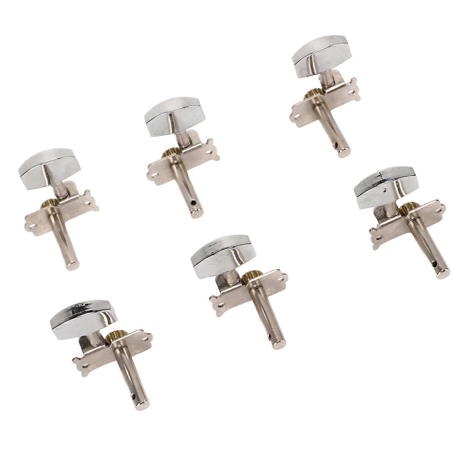 3L3R Guitar Open String Tuning Pegs Set Accurate Lightweight Robust Folk Guitar Tuner Pegs Kit 
