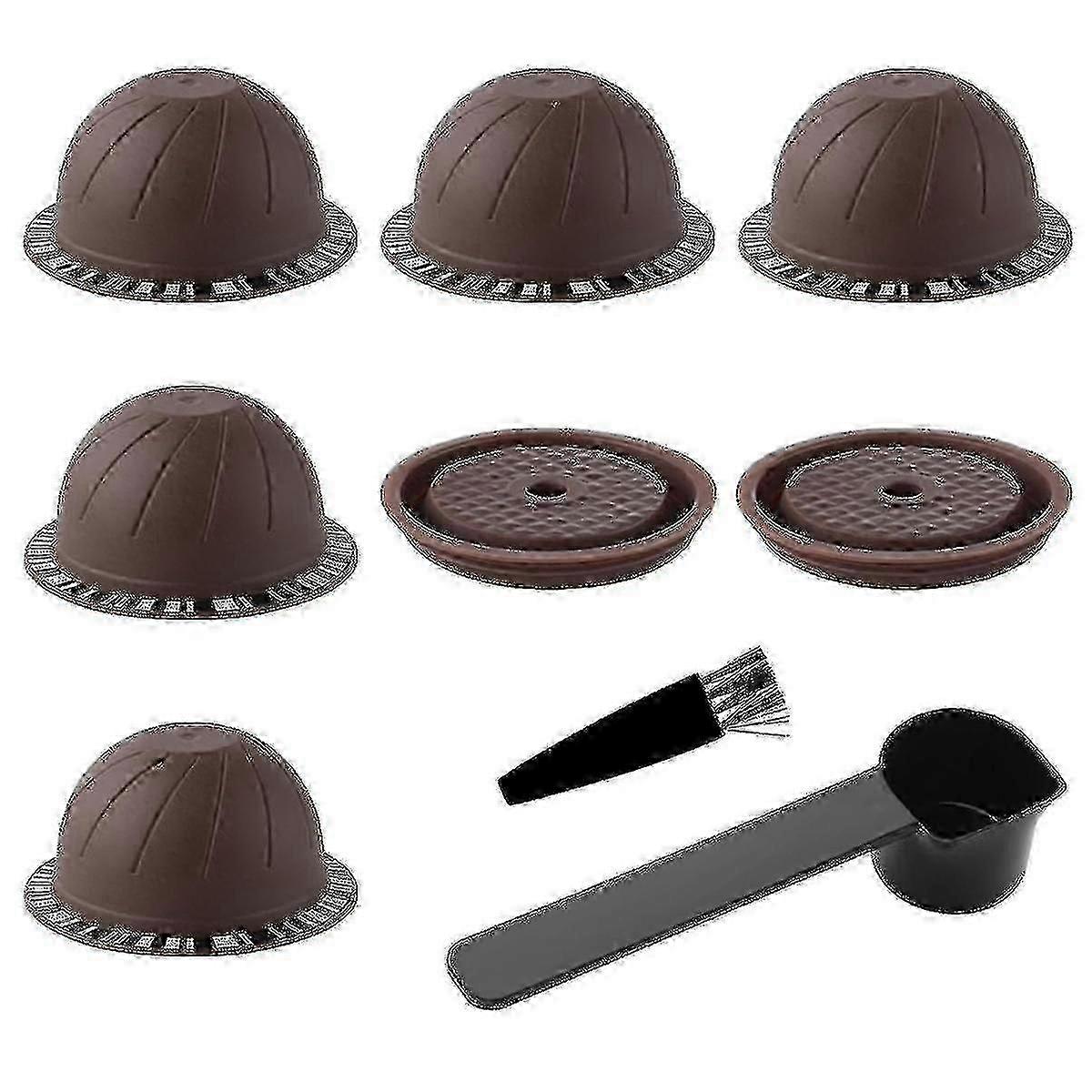 Nachfüllbare Kaffeekapsel für Nespresso VertuoLine & Vertuo Pods - 150ml Kaffeepads für Presso Vertuo Kaffeemaschine