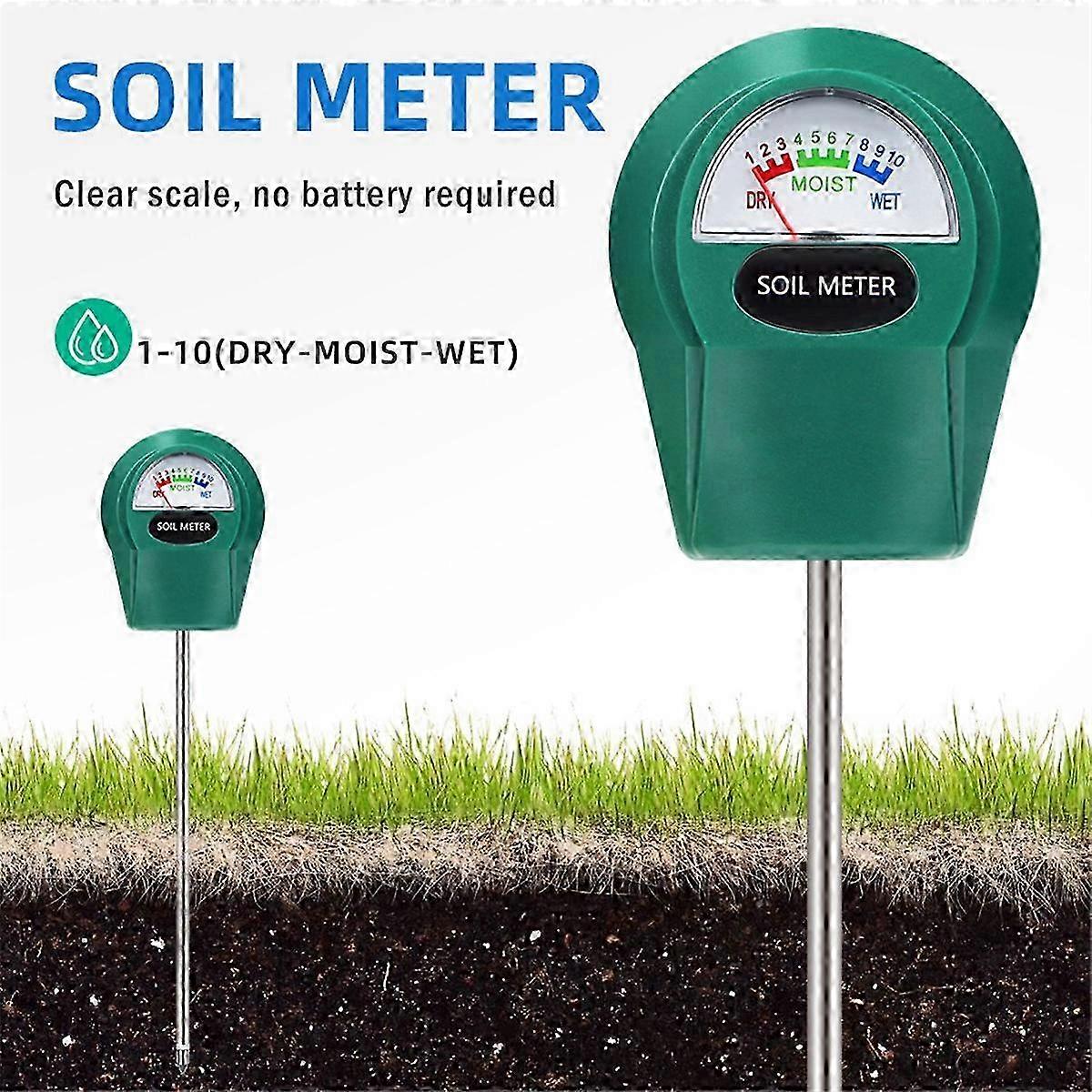 Soil Moisture Detector 1-10 Moisture Value Potting Moisture Meter Garden Pot Soil Moisture Detection Edition 0718