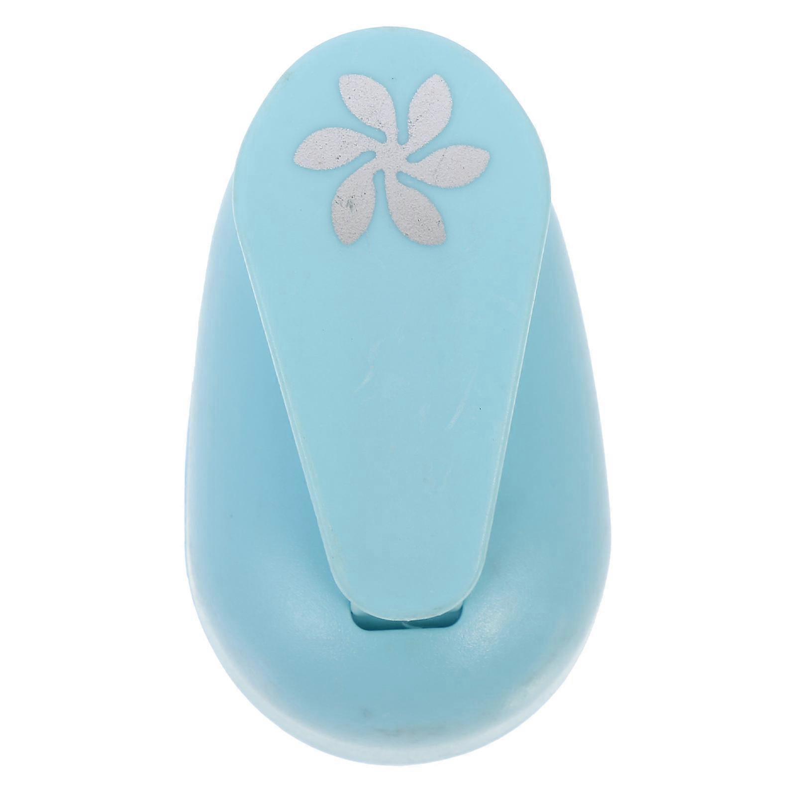 Crafting Scrapbook Puncher For Craft Diy Crafts Making Hole Punch Manual Hexagonal Flower Pattern Plastic 1Set