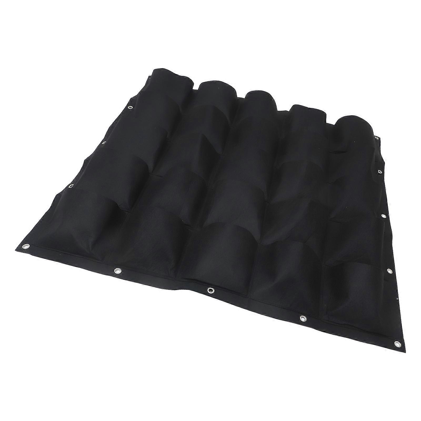 Vertical Planting Pouch Wall Hanging Grow Bag for Herbs, Flowers, and Vegetables – Breathable Felt Material for Air Circulation and Water Drainage –