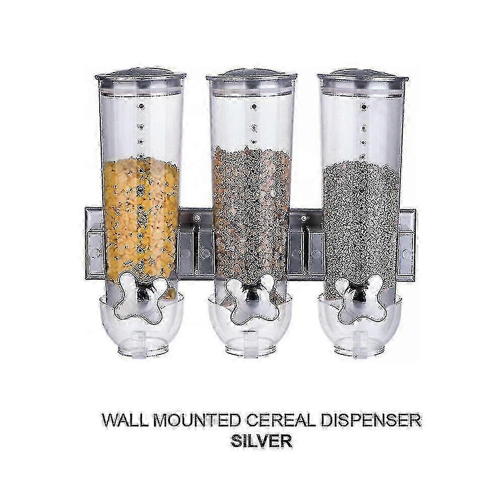 Dry food organizers for pantry, cereal and nuts storage cans set