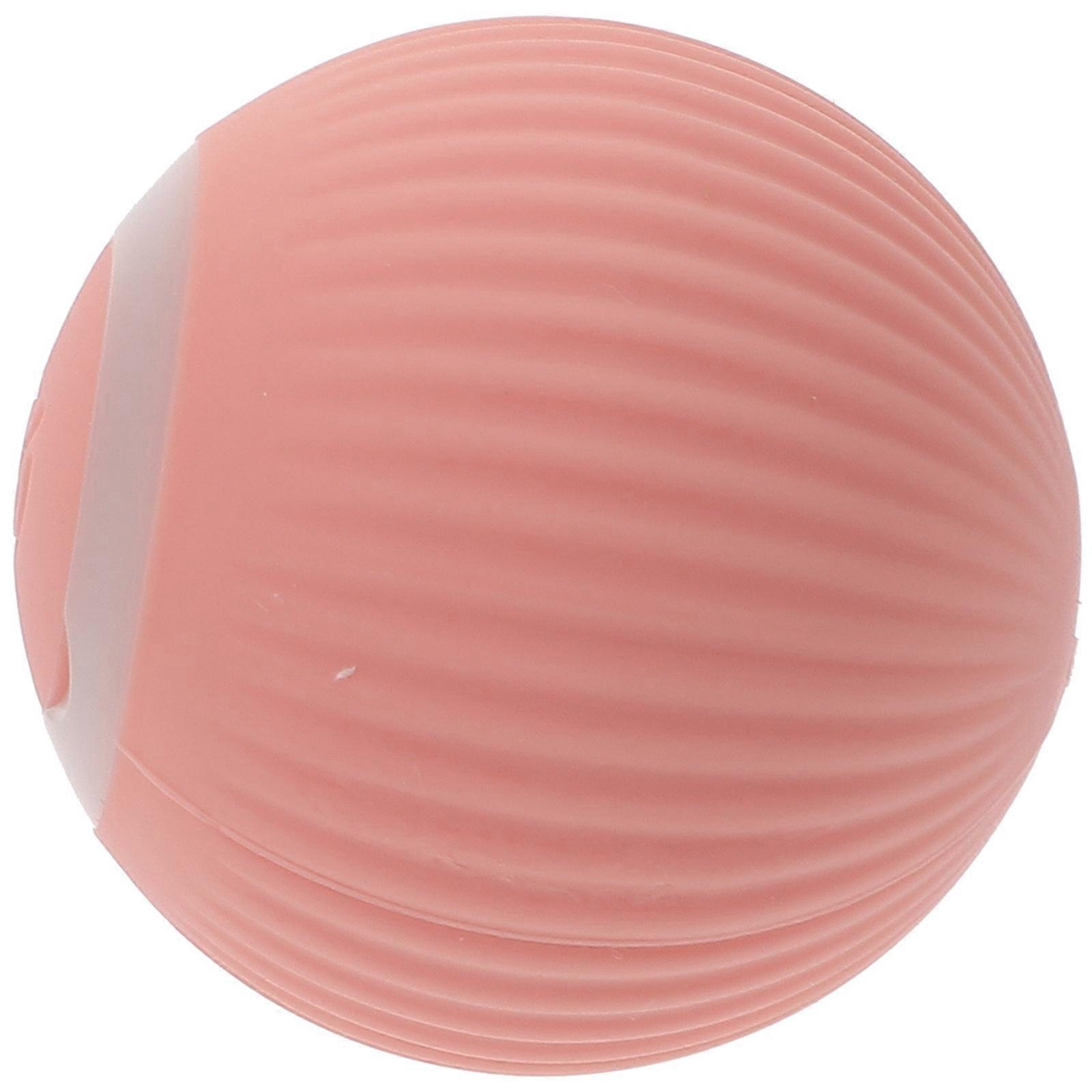 Kitten Gravity Smart Rolling Ball Toy for Pet Use Pink Plastic 3.5 Inches