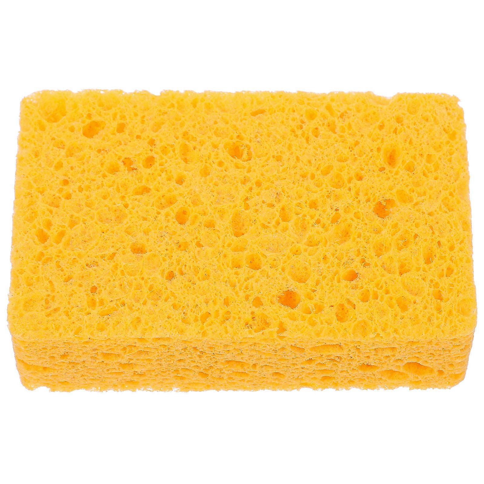 All Purpose Cleaning Pad Kitchen Use Thickened Wood Pulp Fiber 1Set