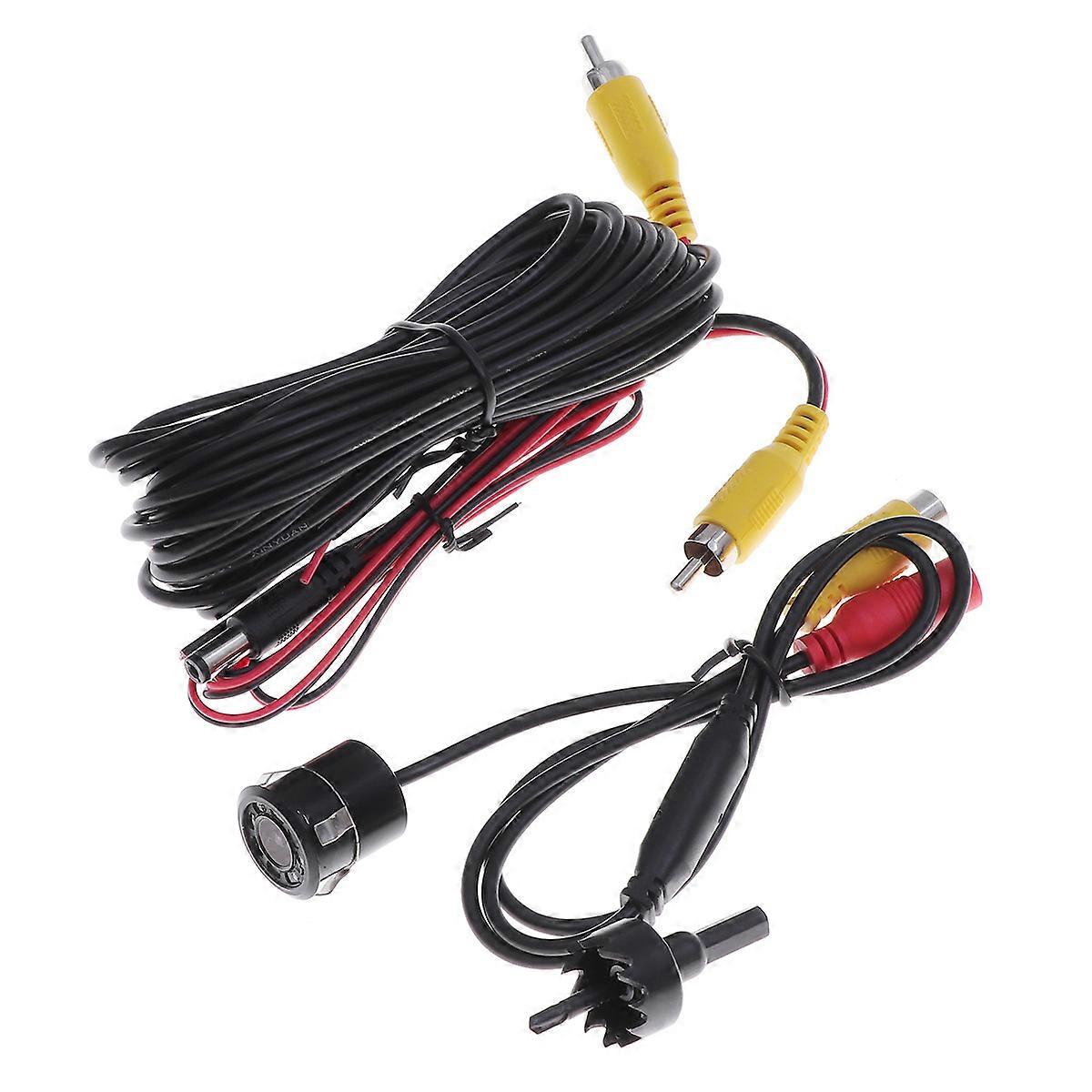 Car Backup Camera Rear View Camera Black 2.1 x 2.1 x 2.2 cm Waterproof 1Pcs