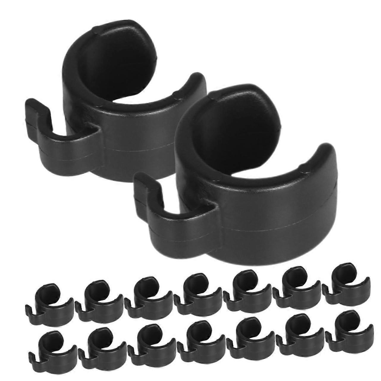 Microphone Clips Pack Of 25 Plastic Cable Clips For Microphone Cables Cable Organizer Microphone Cable Storage Clip