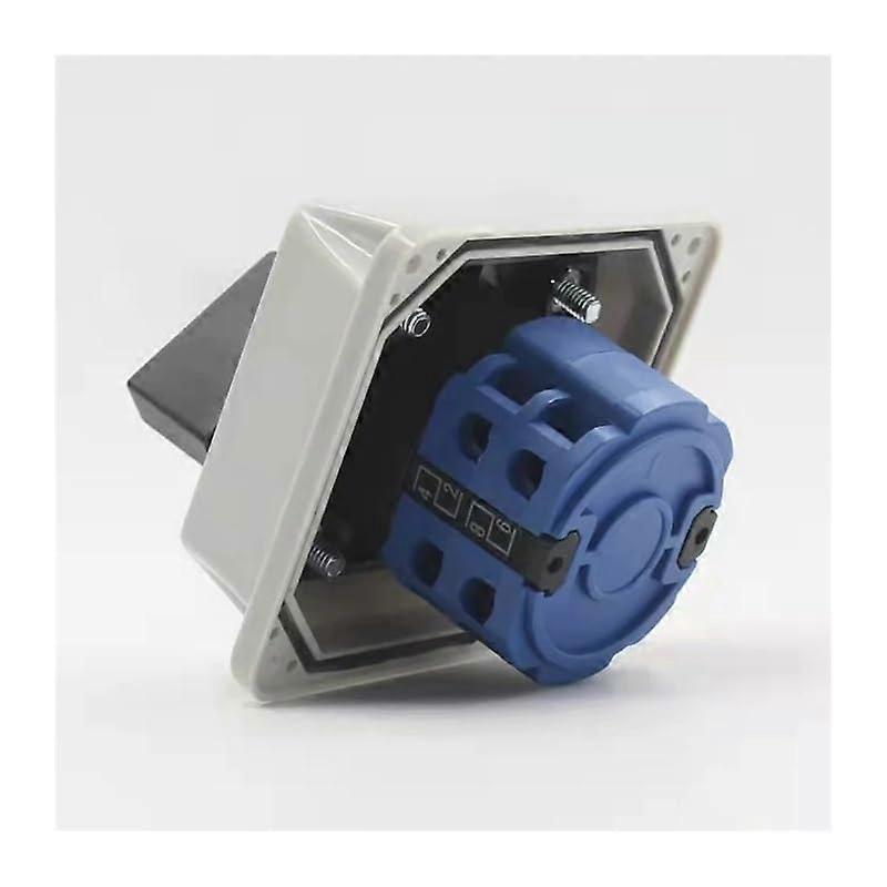 LW2620 20A Rotary Cam Switch Changeover Switch 1 2 3 Position 102 3 Poles with IP65 Box (2 Position)