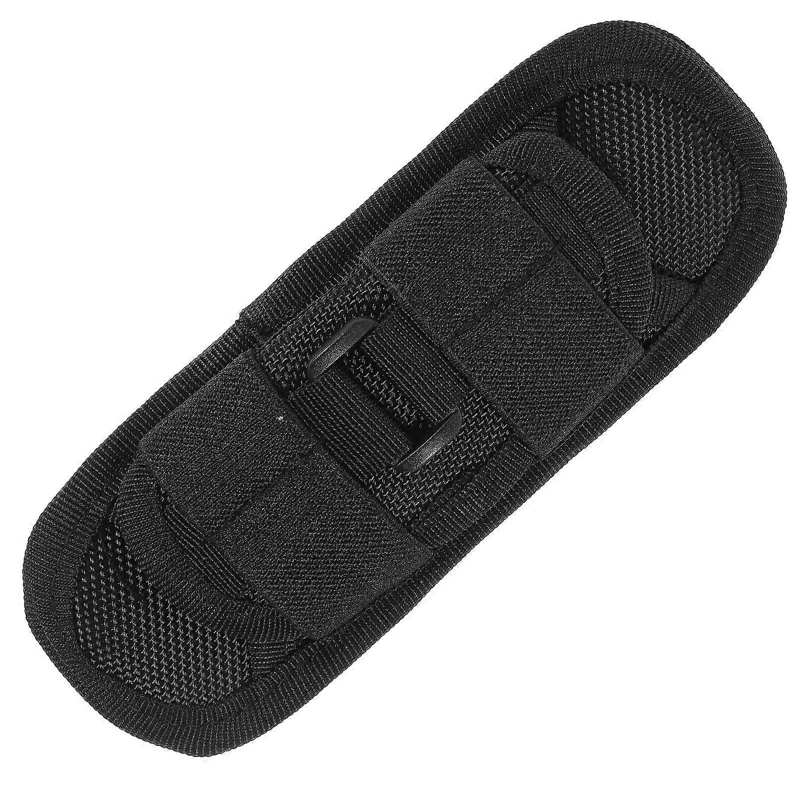 Flashlight Black Durable Nylon Material Flashlight Carry Case with Belt Clip Convenience