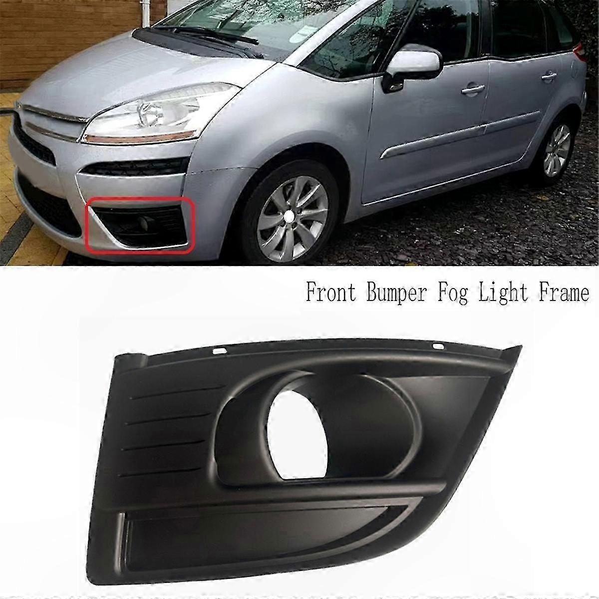 Right Front Bumper Fog Light Bezel for Citroen C4 Grand Picasso 7414SJ Trim Hood Lid Frame
