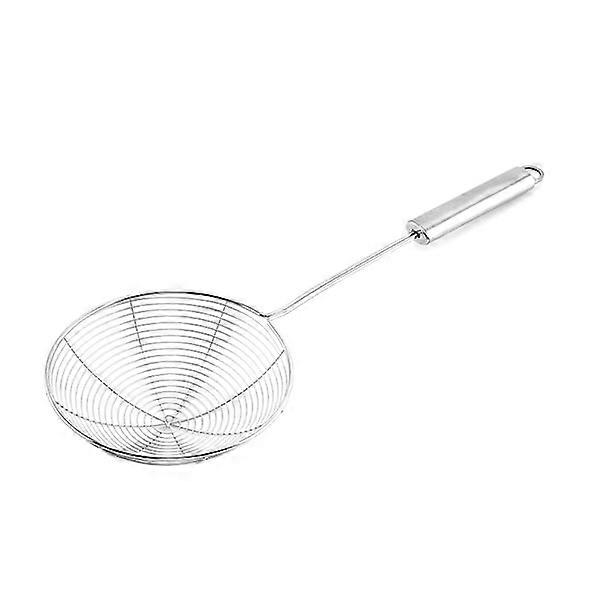 Leak-proof stainless steel mesh, noodle scoop, frying scoop, multi-functional filter mesh (14 cm)