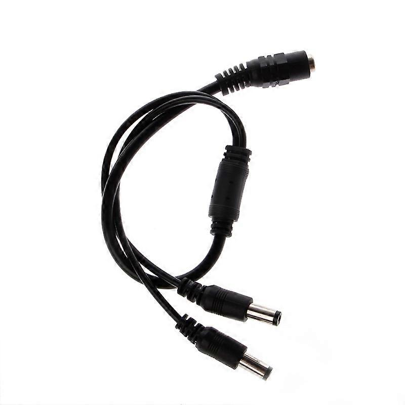 1 母头转 2/3/4/5 公头插头 5.5x2.1mm 端口 12V 直流电源分路器电缆