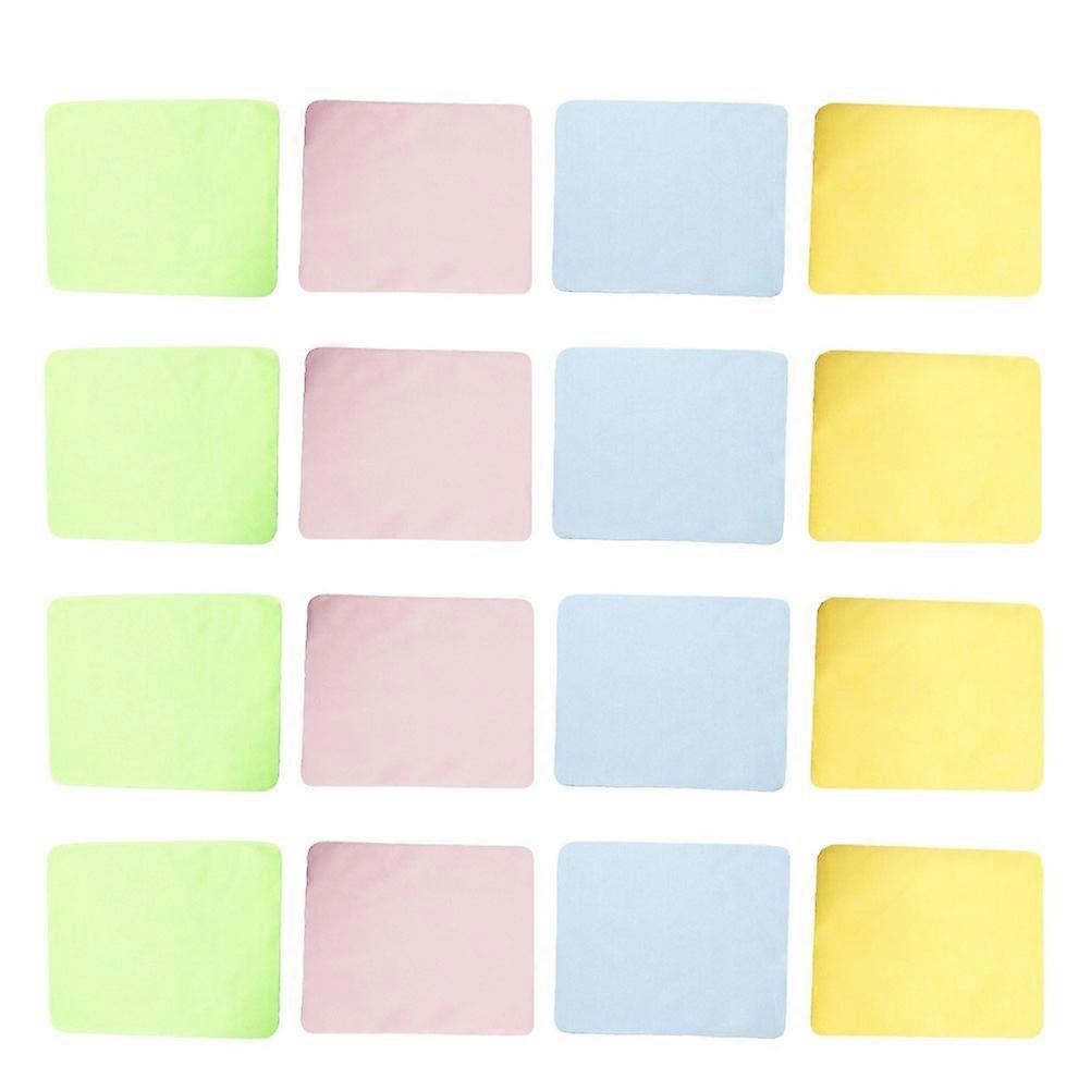 Microfiber Glass Cleaning Cloth Pack 20 Pcs Rectangle Shape For Cleaning Daily Use Dust Removal Delicate Surfaces