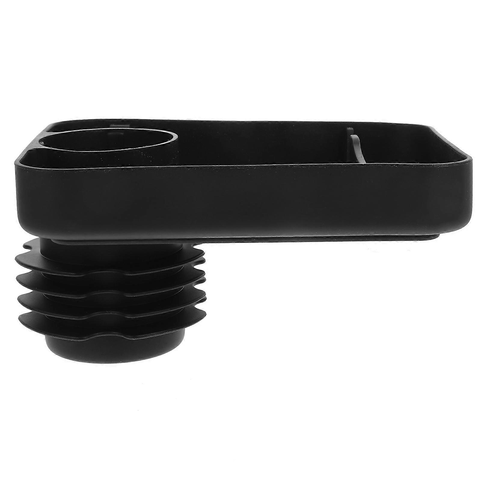 Silicone Car Tray for Secure Installation Multipurpose Travel Dining and Storage Tray for Car Seats Black Vehicle Desk Accessory for Road Trips