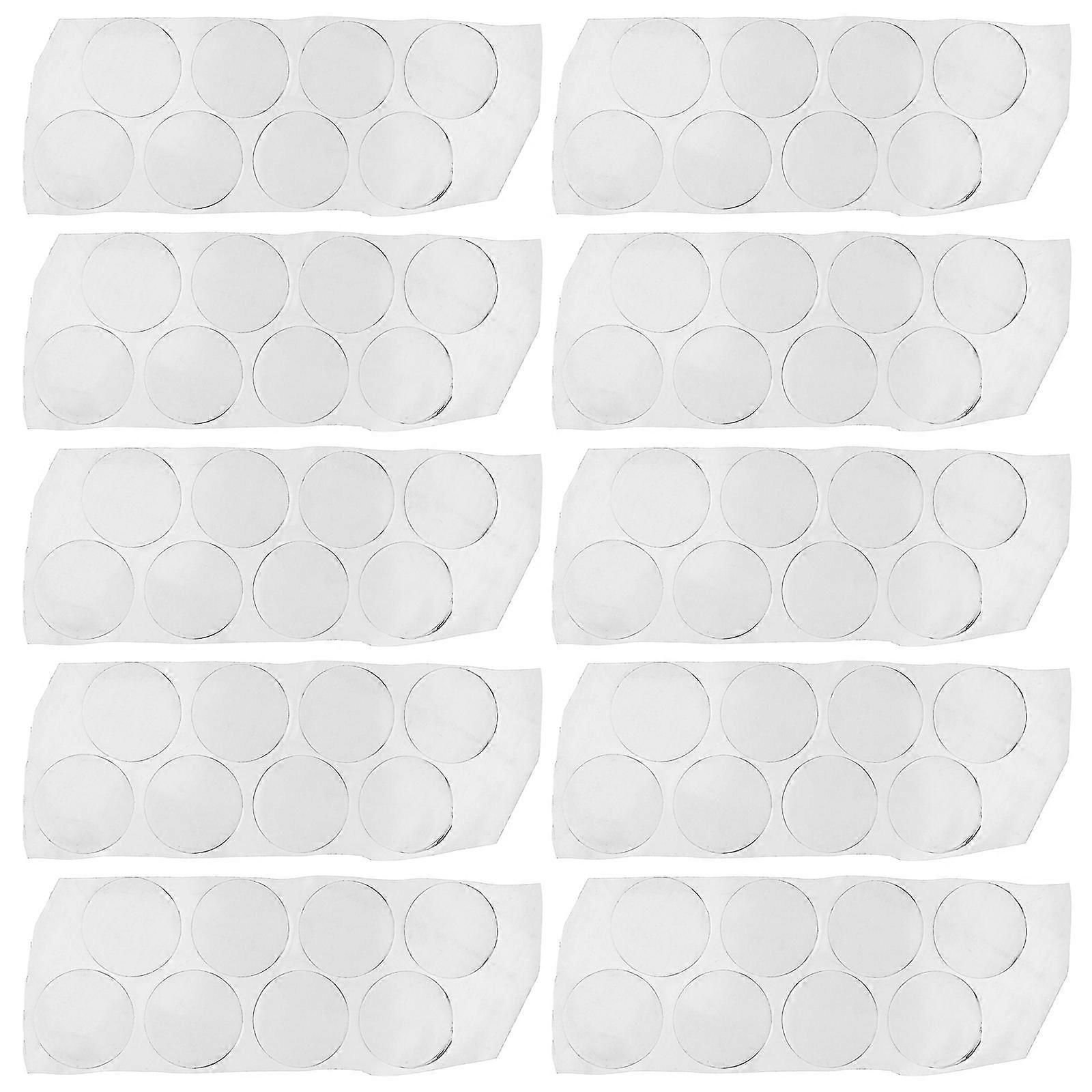 80pcs Table Bumpers Pads for Glass Protective Use on Table Tops