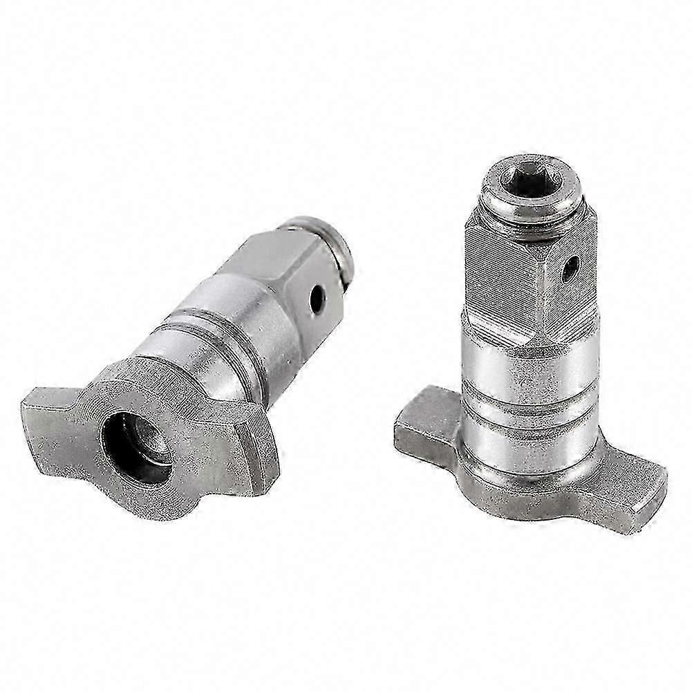 2Pc Impact Driver Anvil Assembly with 1/2" Square to 1/4" Hex Adapter for Drill Head Housing