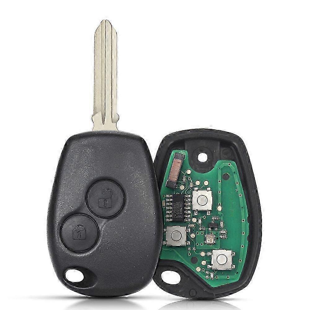 2 tri tlačidlá bezkľúčový diaľkový ovládač 433 MHz s čipom PCF7947 pre Renault Clio Kangoo Master Modus Logan Twingo