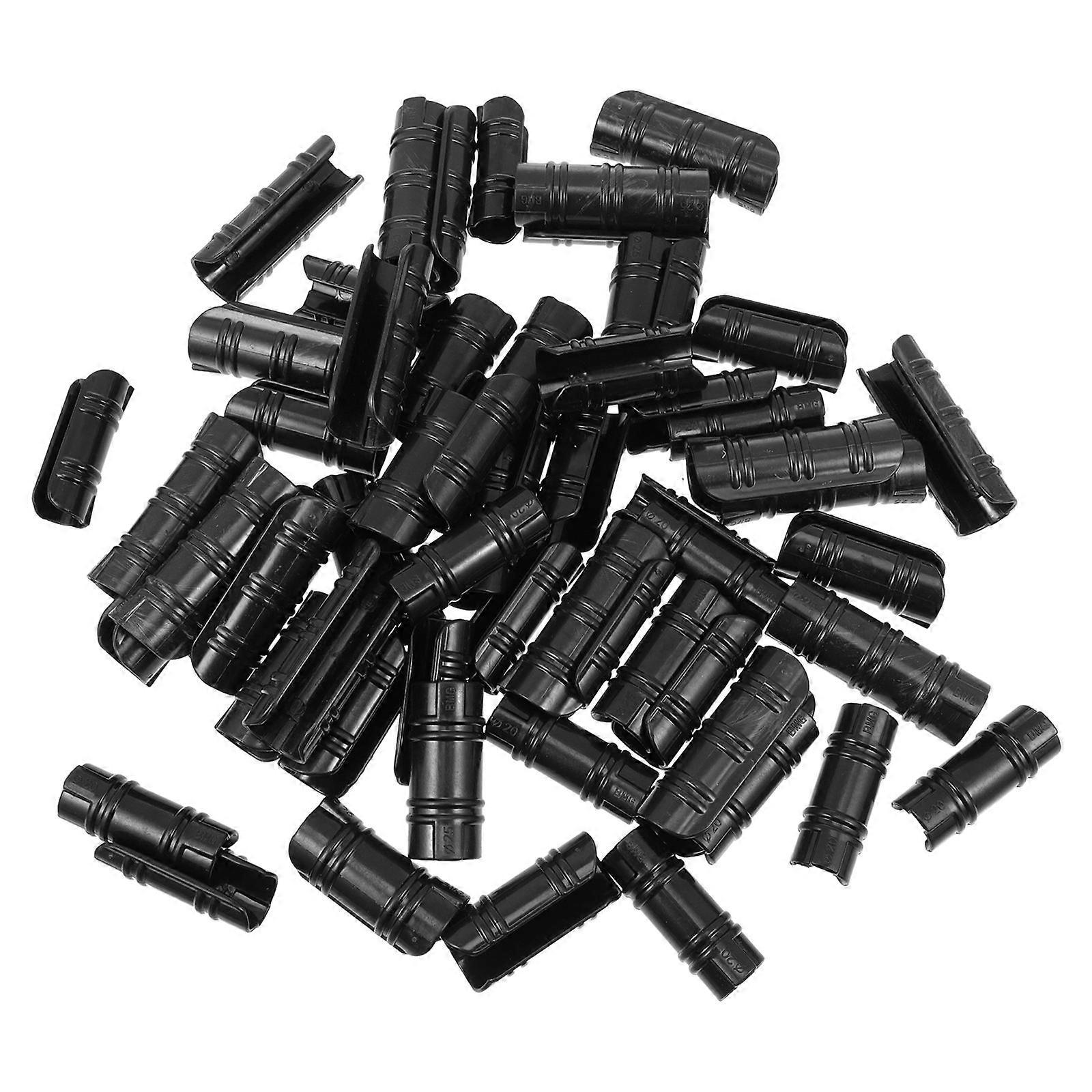 60pcs Gardening Greenhouse Frame Tube Clips Useful for Building FilmTube