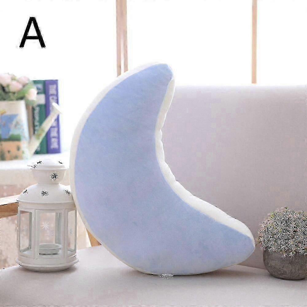 Plush Sky Pillows Candy Color Rainbow Cloud Star Moon Cushion Seat Throw Pillow Toy For Kid Gift Home Living Room Office Decor