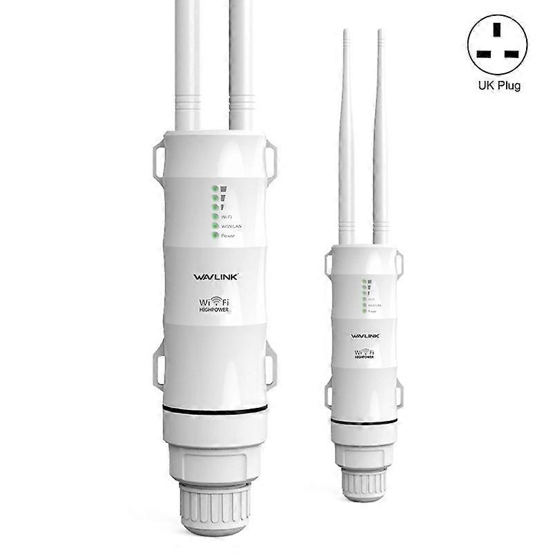 600Mbps Outdoor WiFi Range Router Extender UK Plug