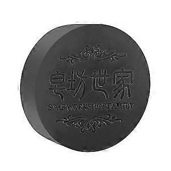 Cover Grey Bar Shampoo Zeep Natuurlijke Polygonum Essence Haarverdonkerende Shampoo