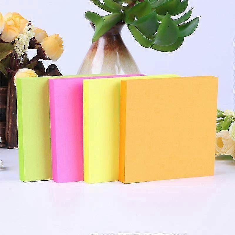 Bright Multi-Color Sticky Notes - 3x3 Self-Stick Note Pads (6 Pads, 100 ...