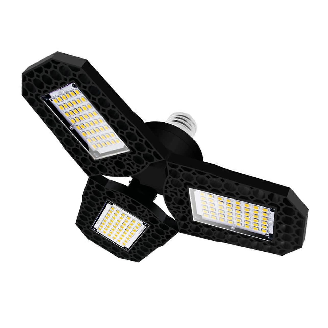 40w Led Ceiling Light Industrial Mining Lamp Warm White Folding Garage Light for No Flicker Base