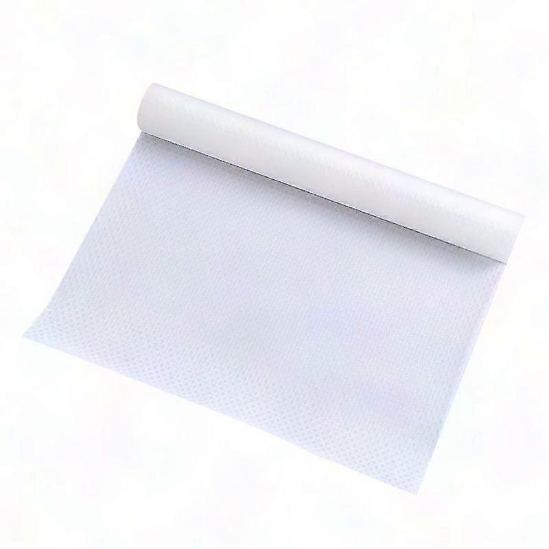 Non-Slip Drawer Liner, Transparent Waterproof Fridge Mat - Cut to Size for Kitchen Cabinet Drawer & Shelf Protection