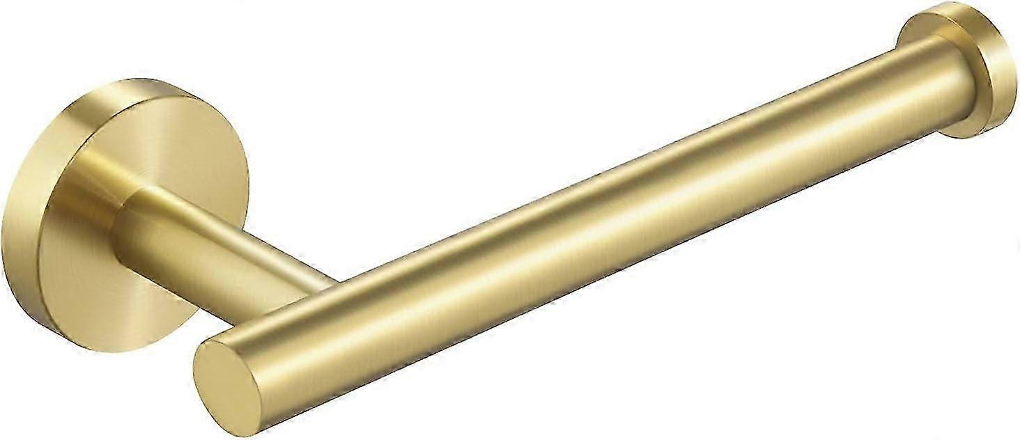 壁掛け式トイレットペーパーホルダーバスルームトイレットペーパーホルダーSUS304ステンレス鋼ブラッシュドゴールド