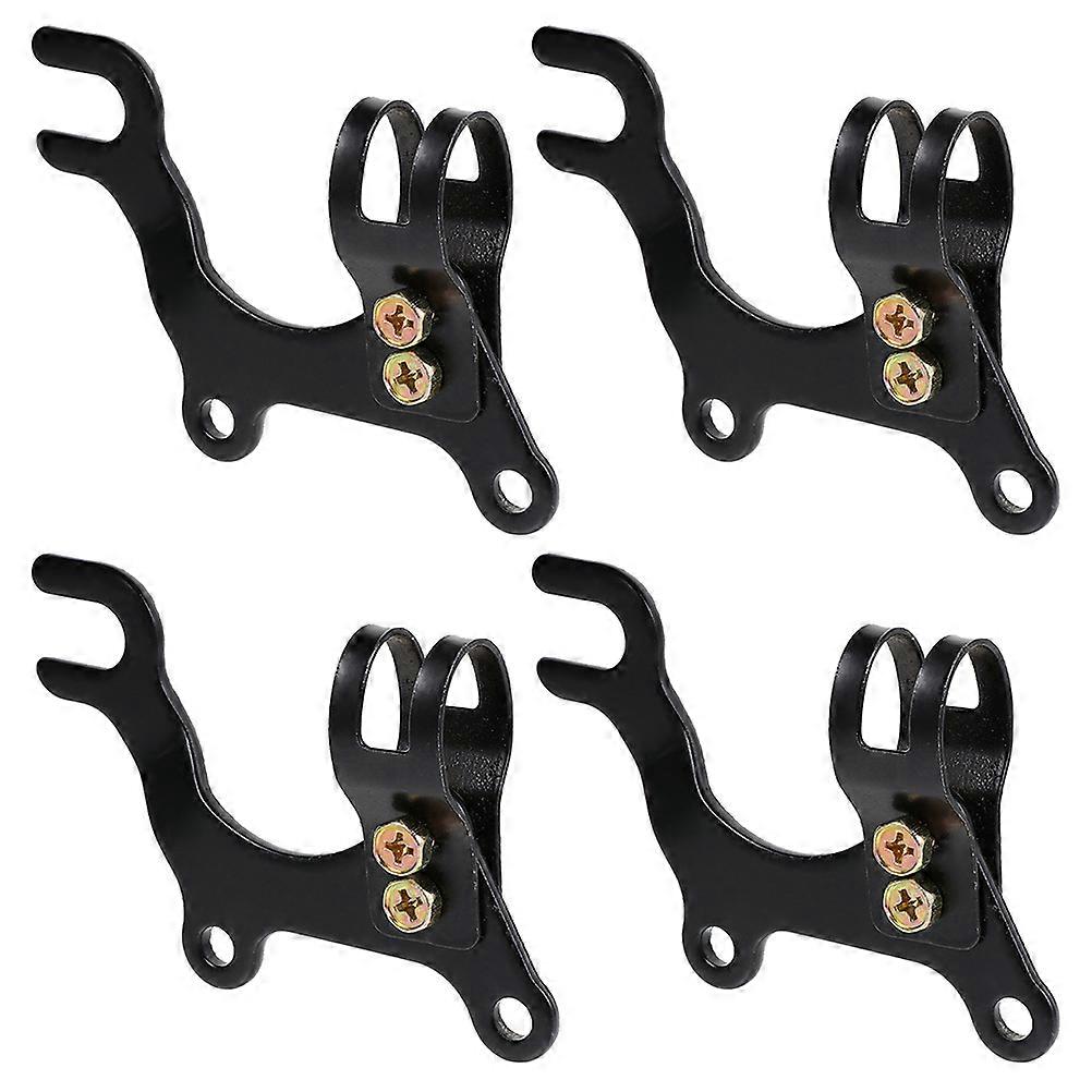 4pcs Adjustable Bike Brake Brackets Disc Brake Modification Accessory