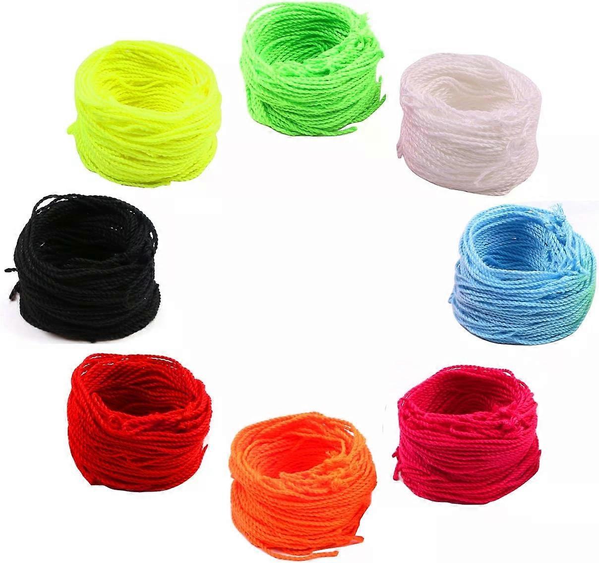 ヨーヨーストリングス、80パック、蛍光灯&無地、40インチポリエステル