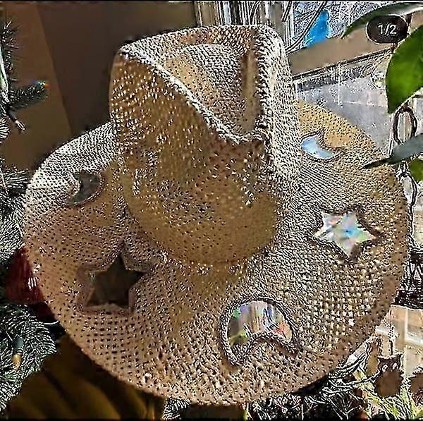 Sombrero de despedida de soltera para mujer con prisma de atrapasol
