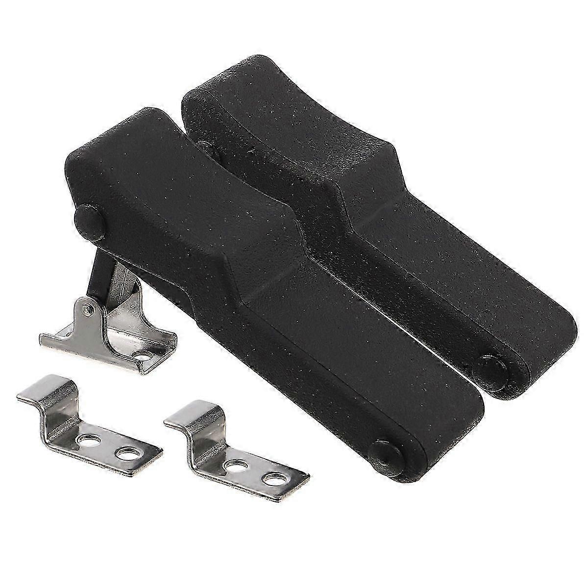 2PCS Concealed Toggle Catch Lightweight Latch Lock Durable Clamp Hasp