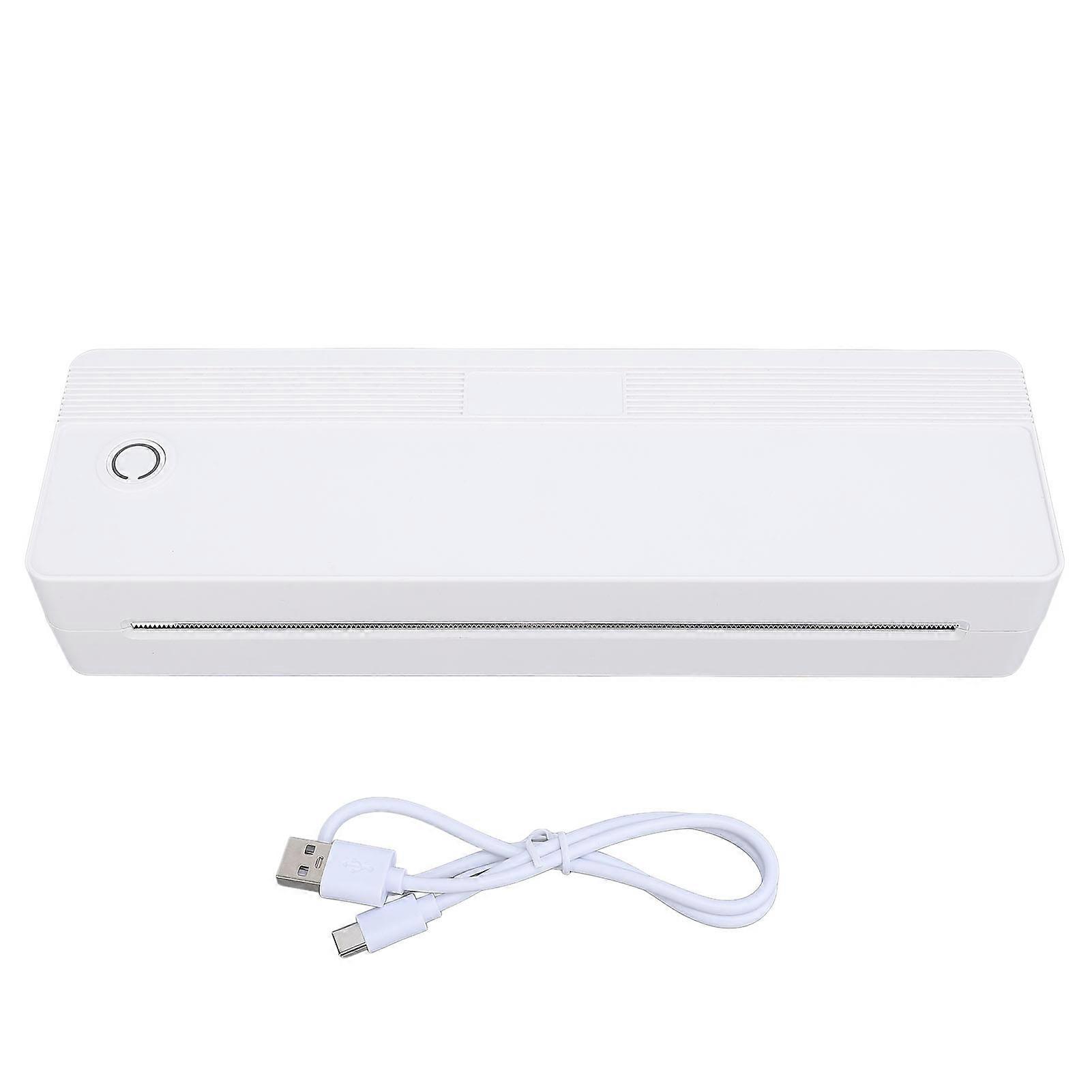 Portable Bluetooth Printer Wireless Inkless Thermal Printer for Laptop Phone Tablet