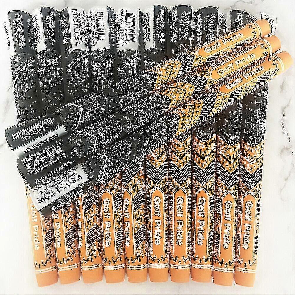 Improved Traction 13-Piece Golf Pride MCC Plus 4 Club Grip Set with Standard Size and Advanced Technology