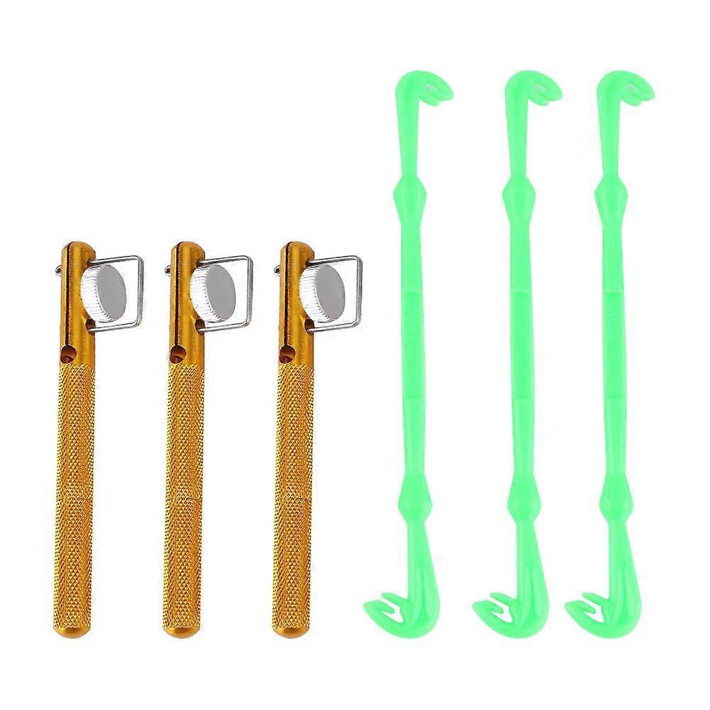 Fishing Tackle Hook Device Fishing Knot Tool Fishhook Remover Set
