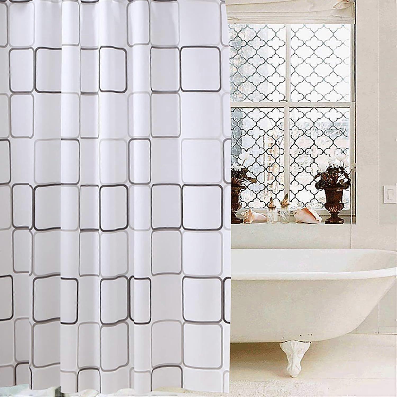 Anti-mold shower curtain, antibacterial, waterproof, translucent