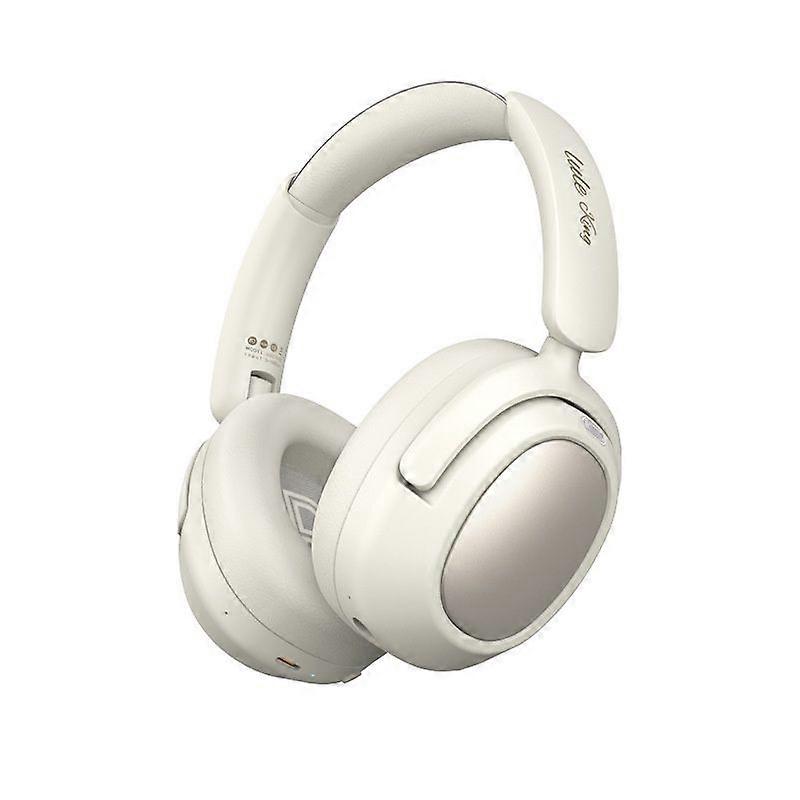 Wireless Gaming Headset Bluetooth 5.3 Dual Mode Noise Cancelling HiFi Stereo for PS4 PS5 Mobile PC(White)