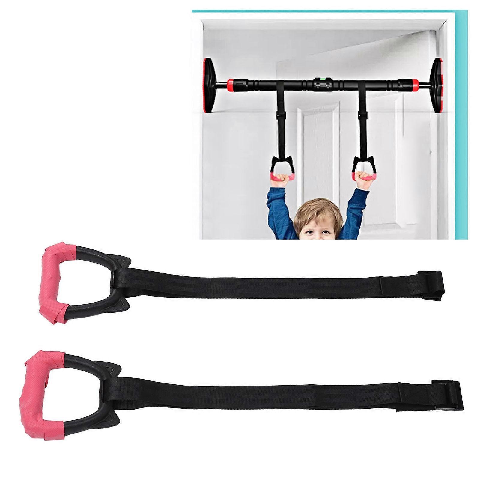 Kids Gymnastic Pull Up Rings 1m Nylon Strap Strength Training
