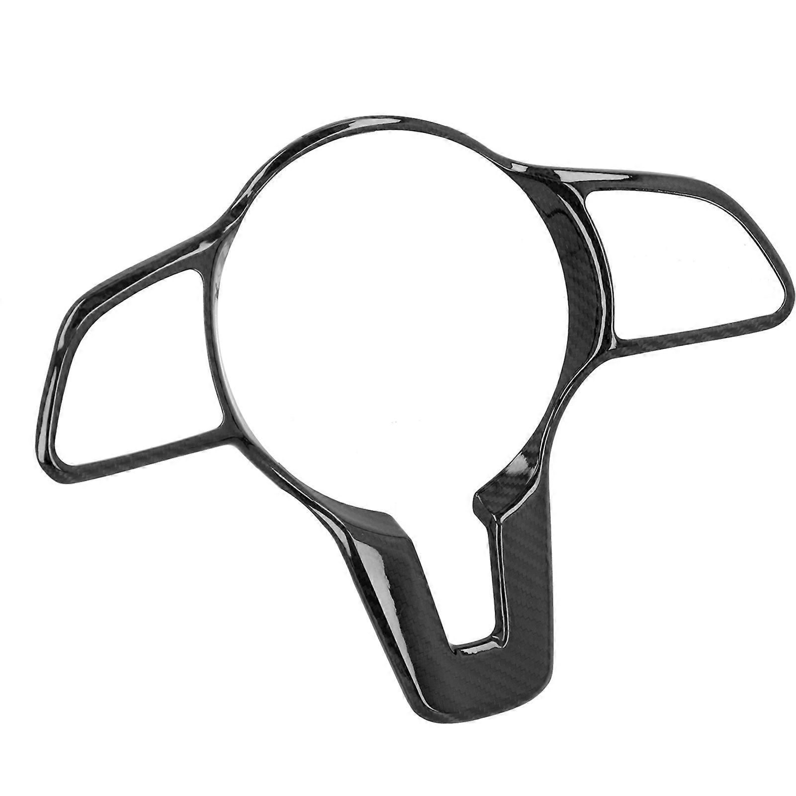 Carbon Fiber Steering Wheel Trim Frame Replacement for B Class 2020
