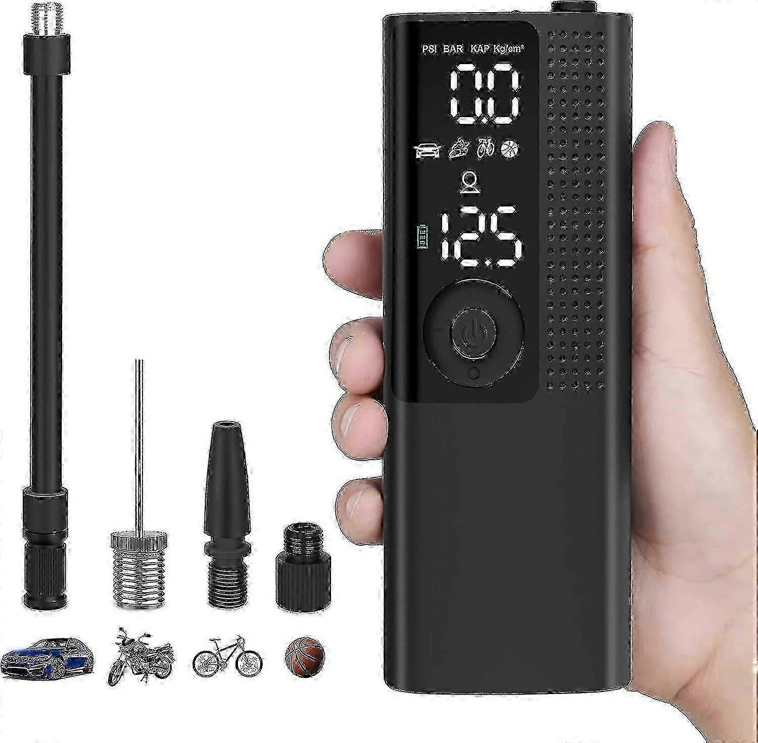 Portable Cordless Air Compressor for Tire Inflation