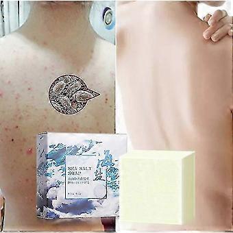 Anti-mite Soap Handmade Soap Sea Salt Soap Antimite Oil-control And Firming Skin_Lucky_B 2025