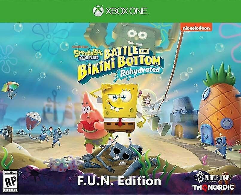SpongeBob SquarePants Battle for Bikini Bottom - Rehydrated - F.U.N. Edition (Xbox One) - Xbox One F.U.N. Edition Edition - New & Sealed