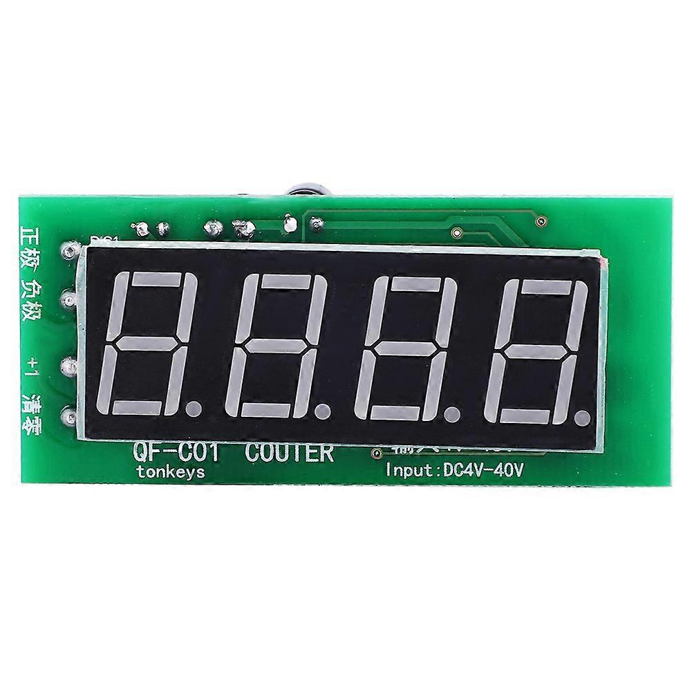 High quality counter module, 4-digit digital display with memory function QF C04 DC4-40V