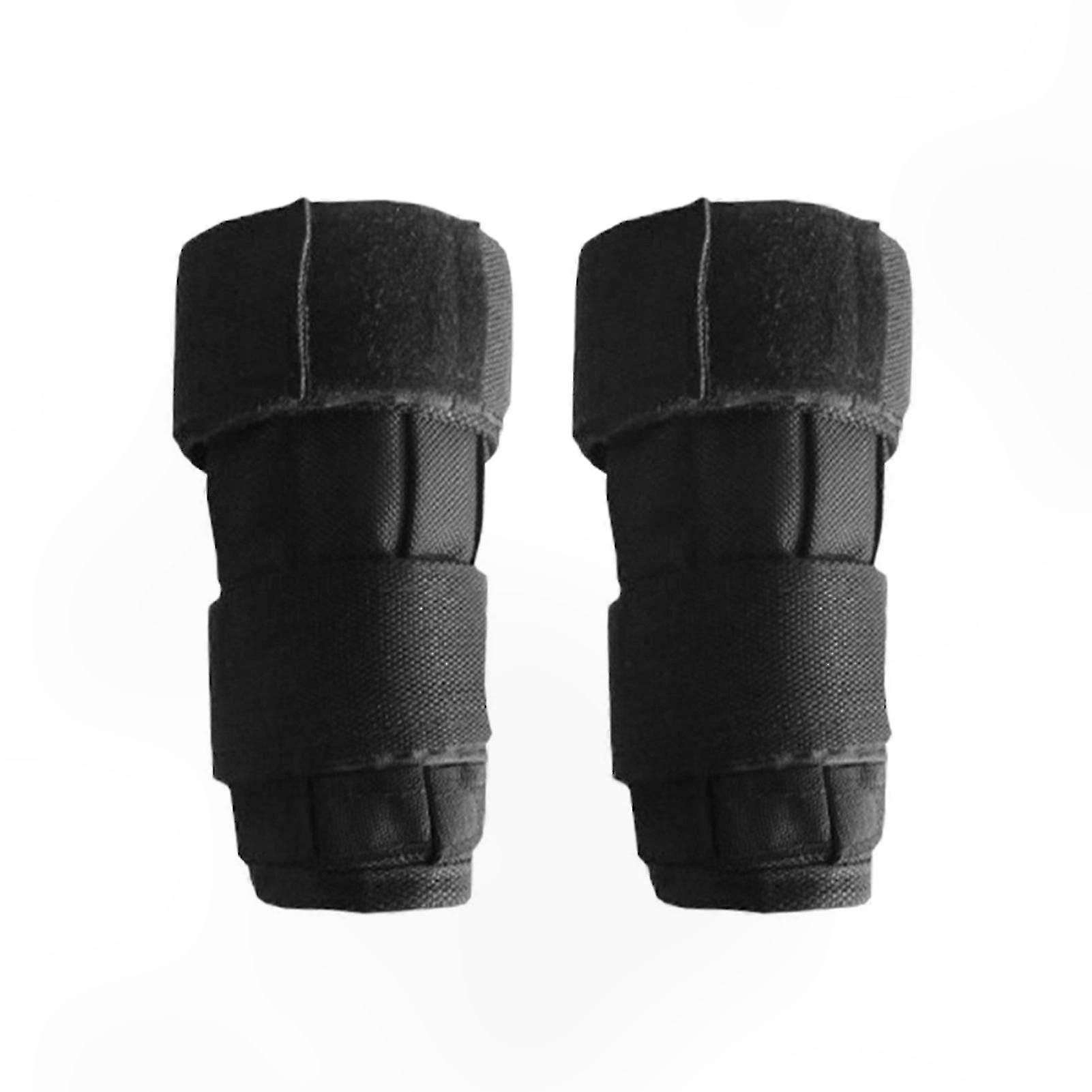 2 Pairs of 5/10kg Adjustable Wrist and Ankle Weights for Fitness Training