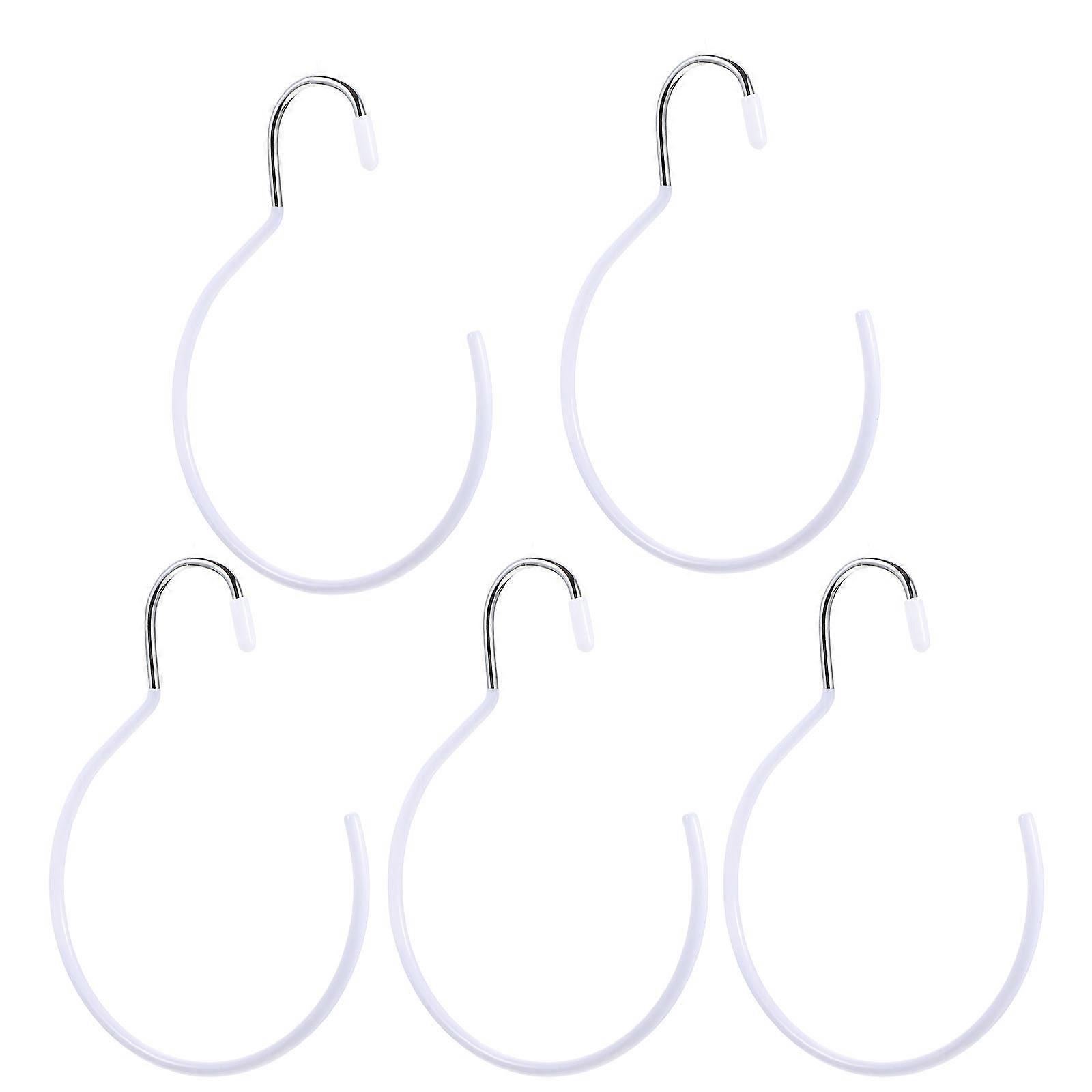 Perchero para colgar 5Pcs Ganchos para el hogar Blanco