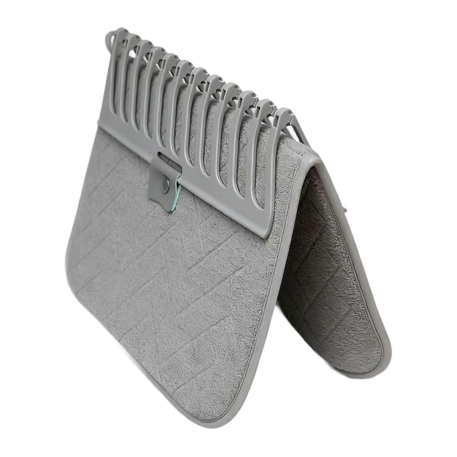 Can Opener Mat Compact Nylon Versatile Dish Rack for Home Bowls Plates