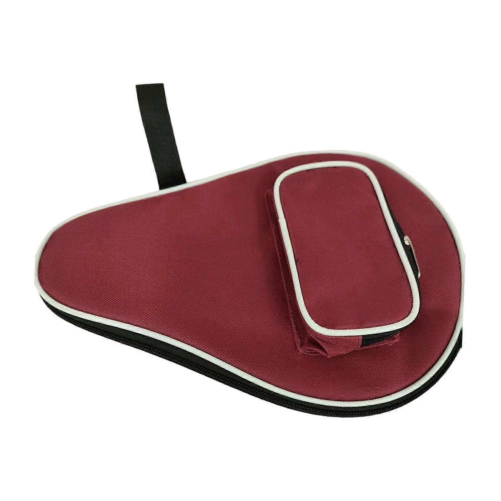 Pingpong Paddle Case Organizer Lightweight Gourd Shape Protector Pouch Table