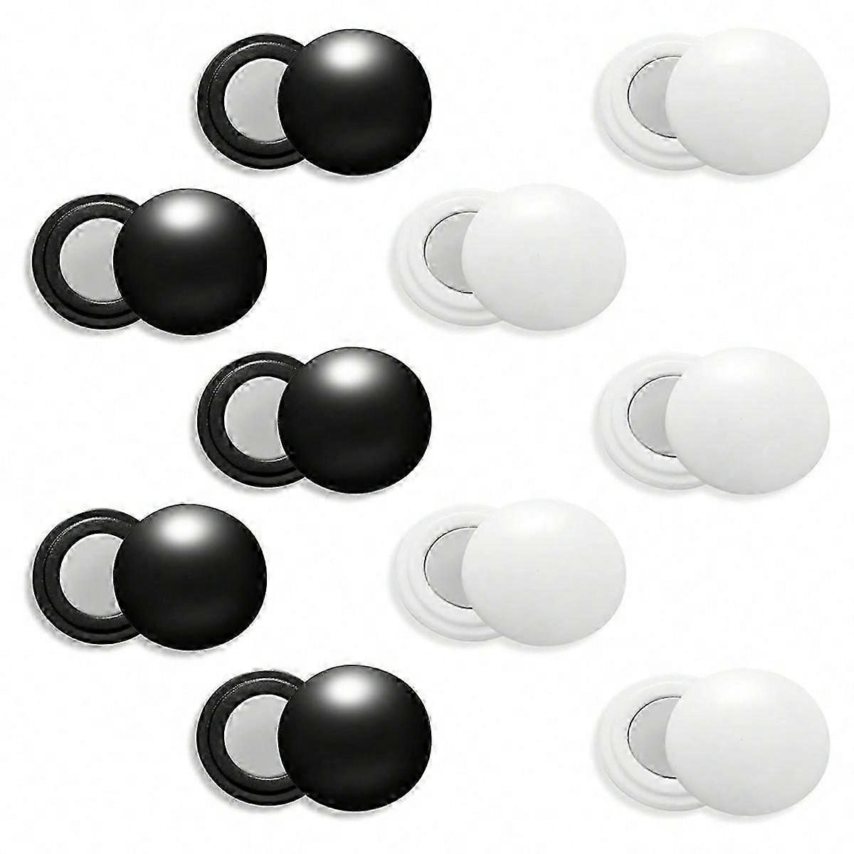 10 Pairs Magnetic Race Bib Clips, Marathon Race Number Holder Running Bib Buckles Fixing System Rac