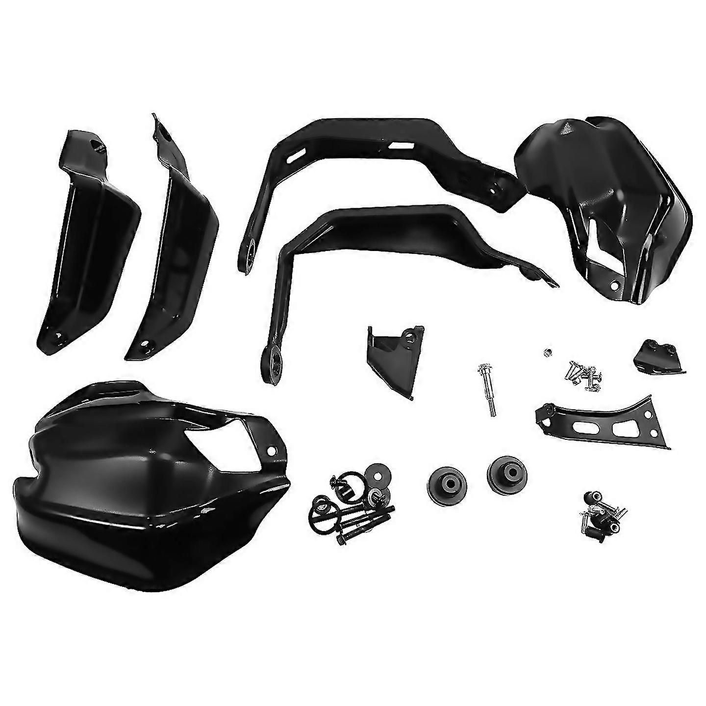 For Motorcycle Handguard Extension Kit For Black