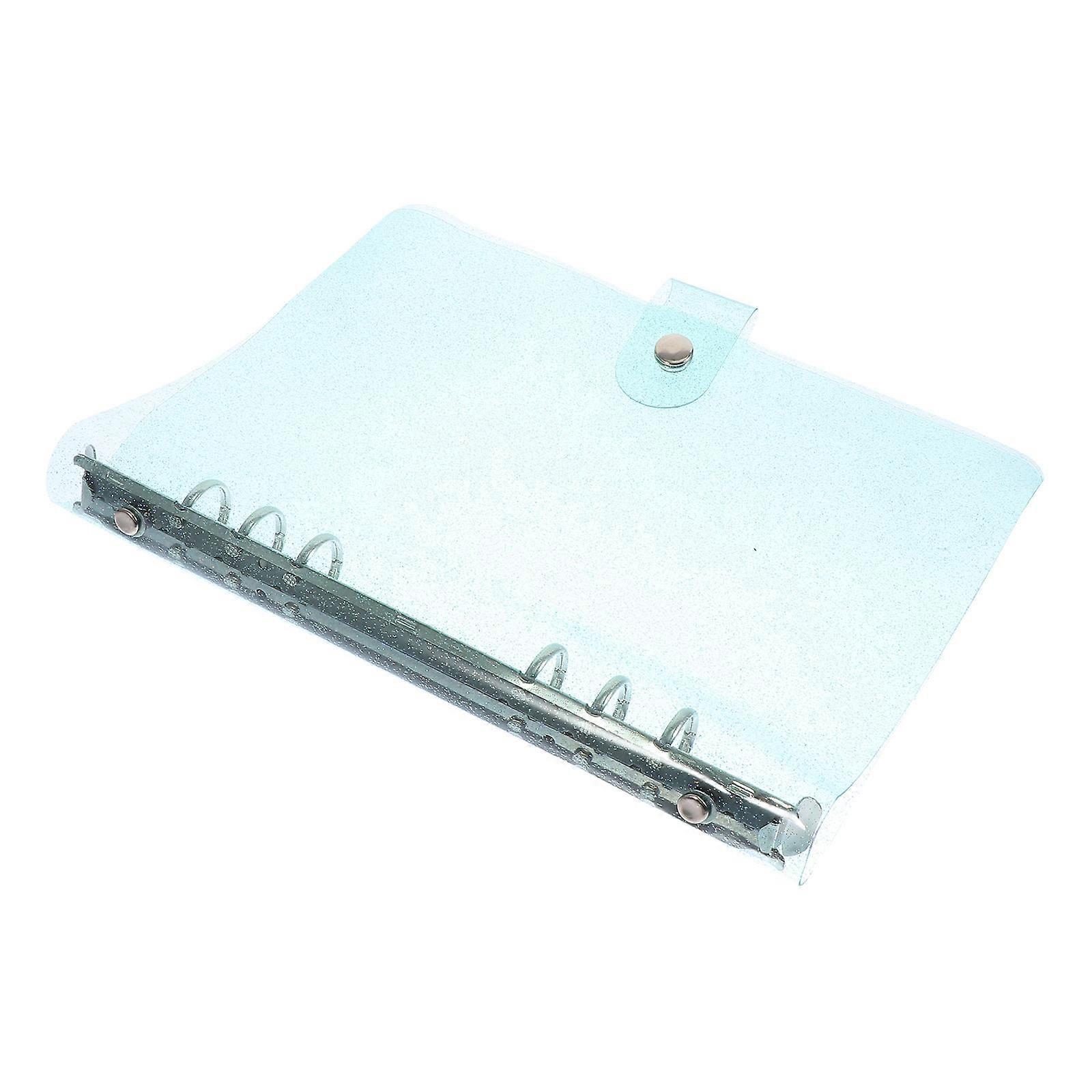 Notebook Cover Handbook Protector for Protection Use 1Pcs Blue PVC